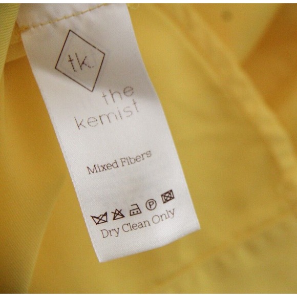 THE KEMIST Kemi K Ruffle Shorts Set 2 Piece Outfit Sunshine Yellow UK 22 US 18 - Picture 9 of 9